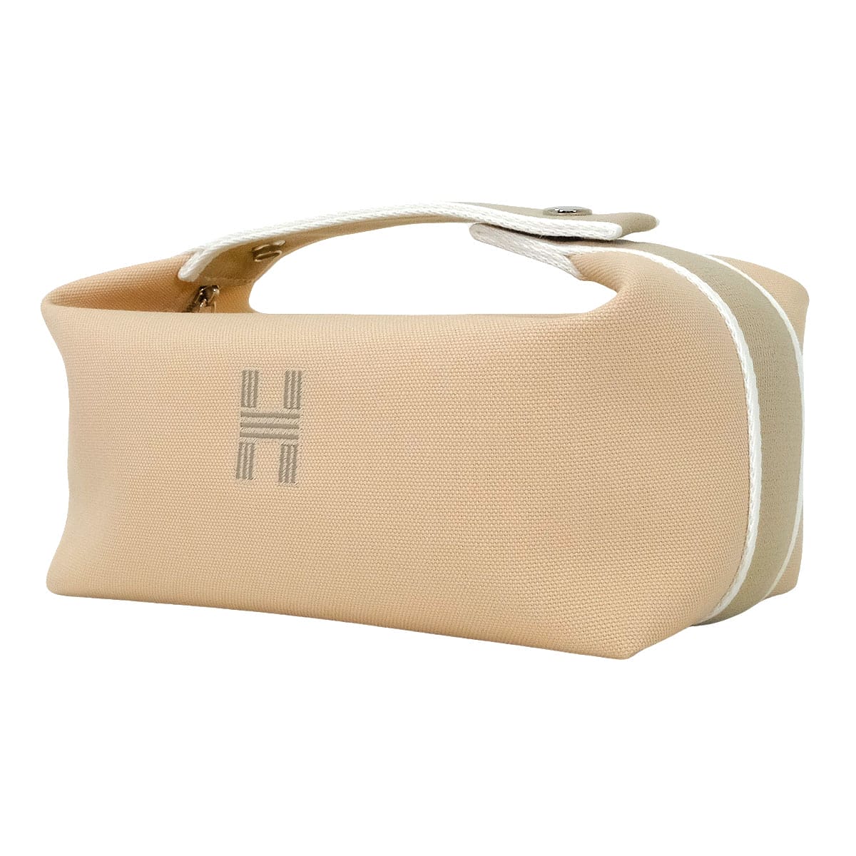 HERMES Handbag Bride a Brac PM Naturel Toile H Silver HW[BRAND NEW][Authentic]