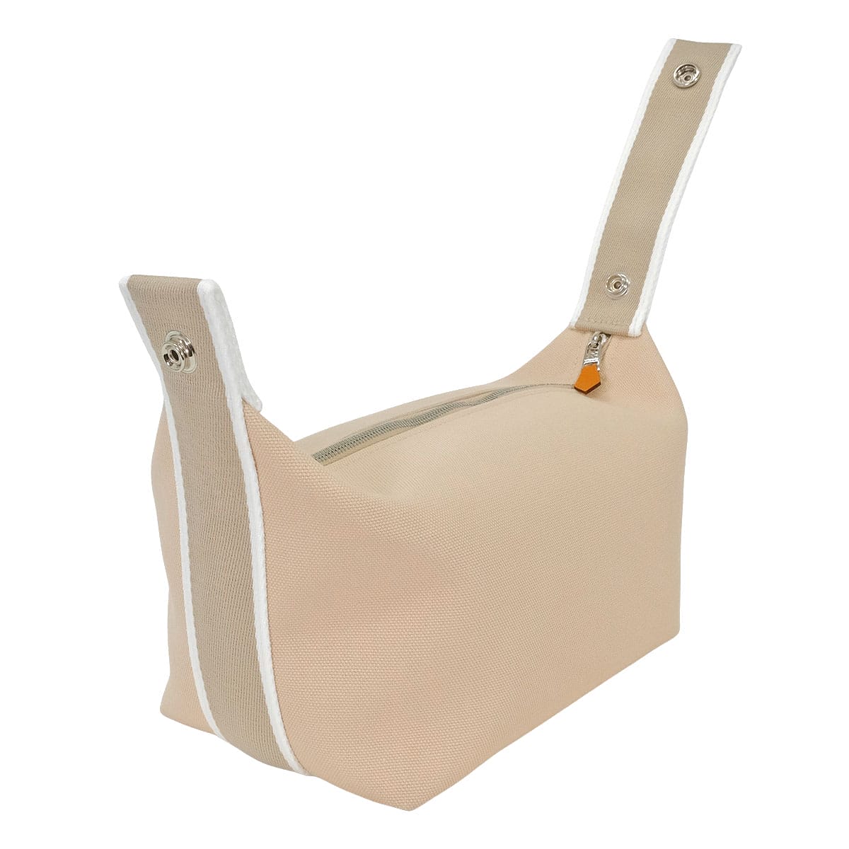 HERMES Handbag Bride a Brac PM Naturel Toile H Silver HW[BRAND NEW][Authentic]
