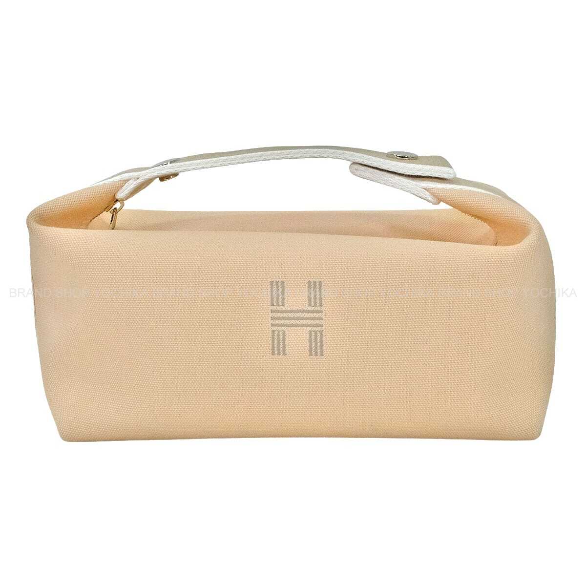HERMES Handbag Bride a Brac PM Naturel Toile H Silver HW[BRAND NEW][Authentic]