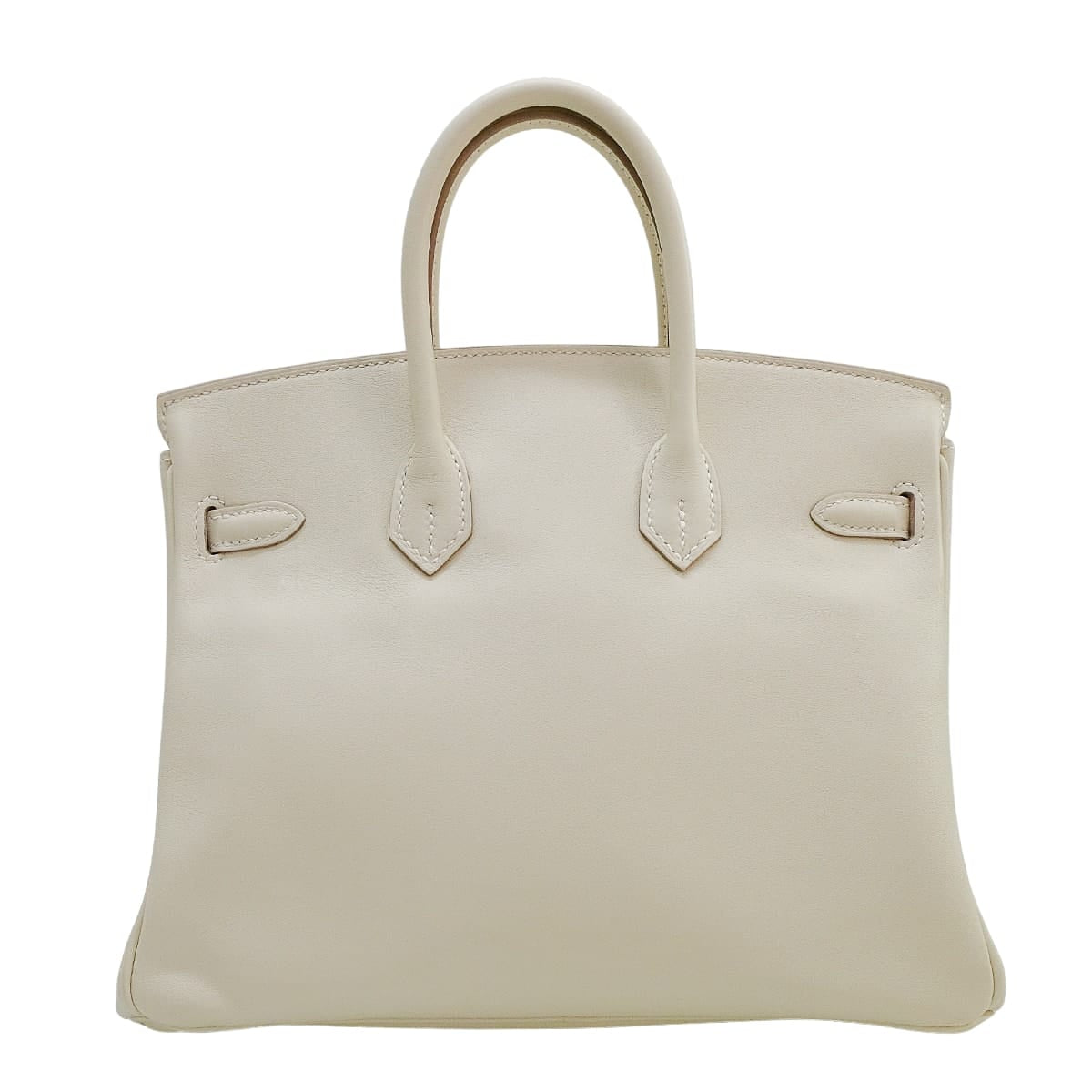 HERMES Handbag Birkin25 Craie Veau Swift Gold HW Stamp X[EXCELLENT][Authentic]