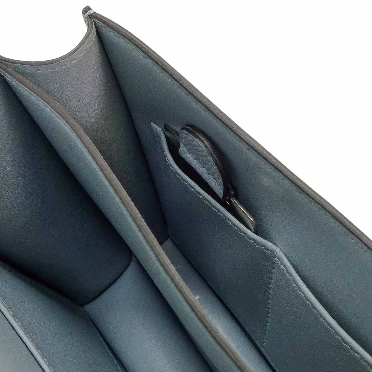 HERMES Shoulder bag Constance 3 18 Miroir Gris Pantin Veau Epsom Silver HW Stamp K[BRAND NEW][Authentic]