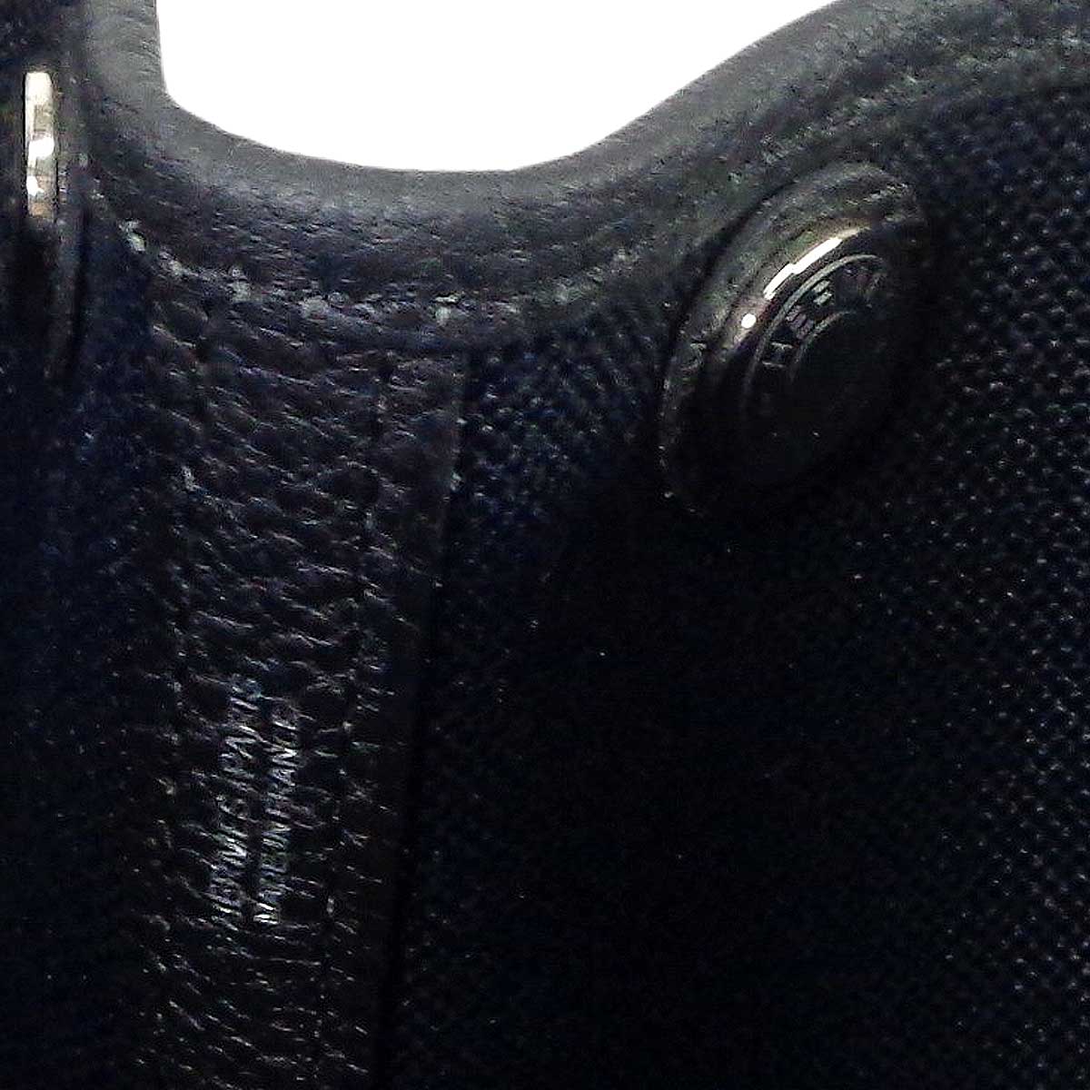 HERMES tote bag Garden Party 30 TPM Noir (Black) Toile Militaire/Veau Negonda Silver HW Stamp G[BRAND NEW][Authentic]
