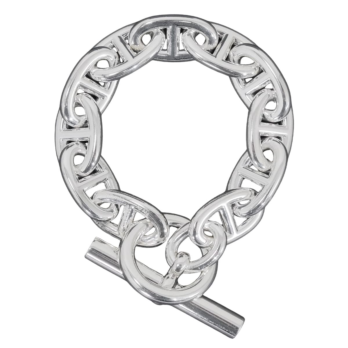 HERMES bracelet Chaine D'ancre TGM 11 Links Silver Silver925 (SV925 Ag925)[BRAND NEW][Authentic]