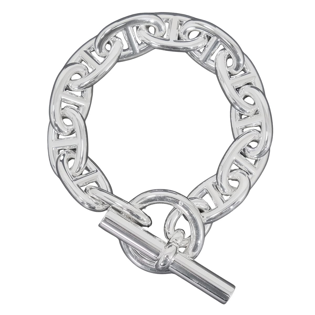 HERMES bracelet Chaine D'ancre TGM 12 Links Silver Silver925 (SV925 Ag925)[BRAND NEW][Authentic]