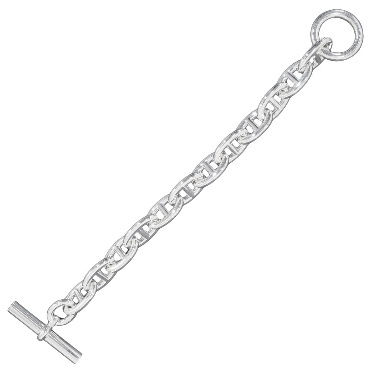 HERMES bracelet Chaine D'ancre TGM 12 Links Silver Silver925 (SV925 Ag925)[BRAND NEW][Authentic]