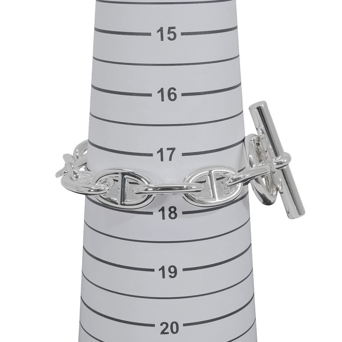 HERMES bracelet Chaine D'ancre TGM 12 Links Silver Silver925 (SV925 Ag925)[BRAND NEW][Authentic]