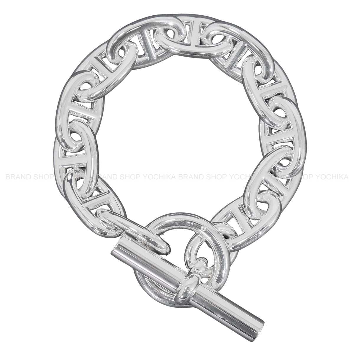 HERMES bracelet Chaine D'ancre TGM 12 Links Silver Silver925 (SV925 Ag925)[BRAND NEW][Authentic]