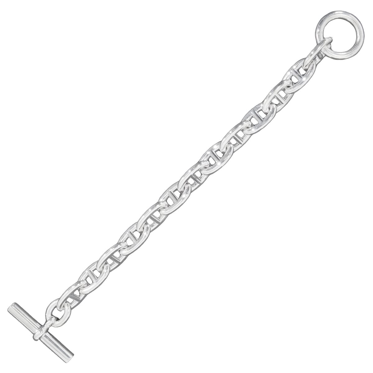 HERMES bracelet Chaine D'ancre TGM 12 Links Silver Silver925 (SV925 Ag925)[BRAND NEW][Authentic]