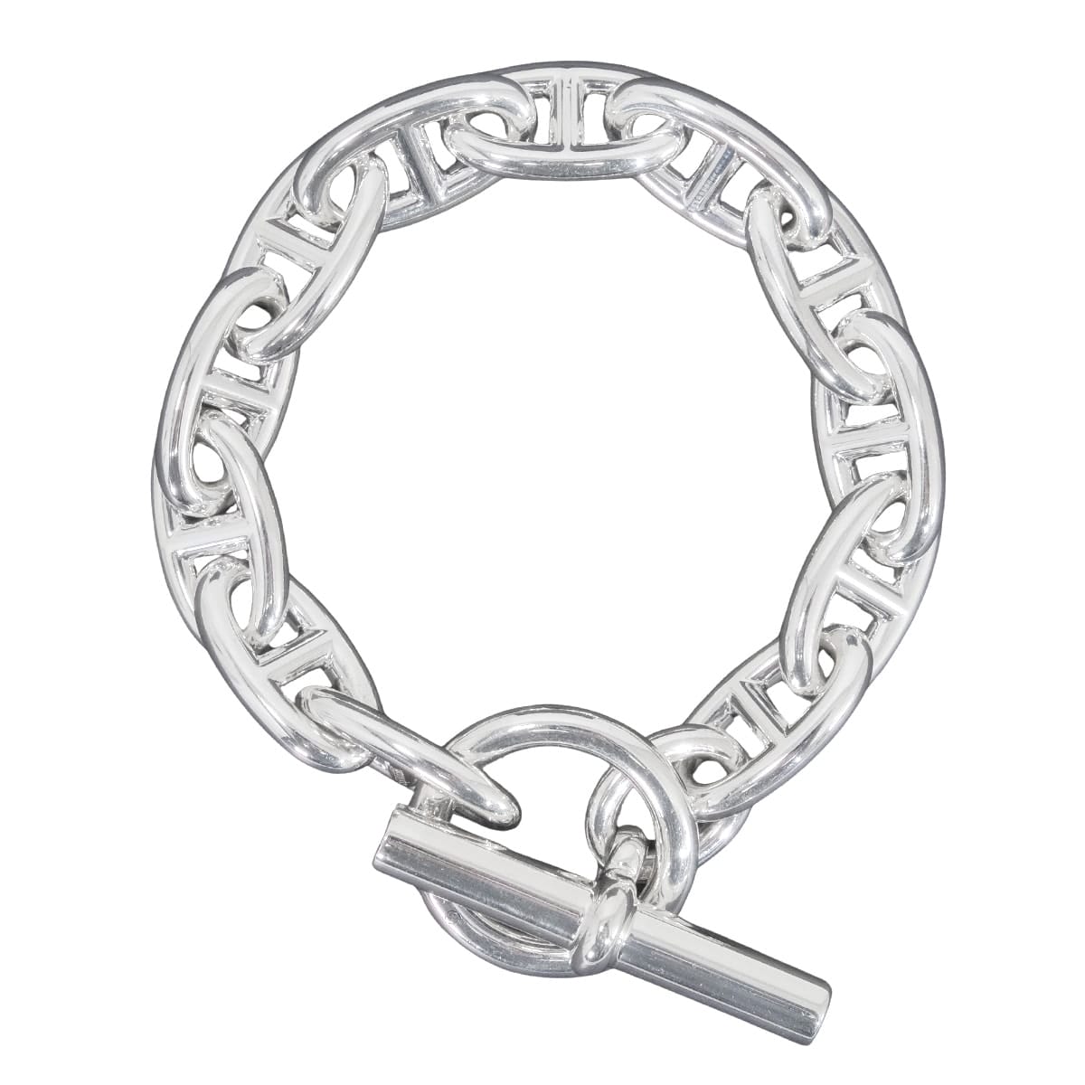 HERMES bracelet Chaine D'ancre GM 12 Links Silver Silver925 (SV925 Ag925)[BRAND NEW][Authentic]
