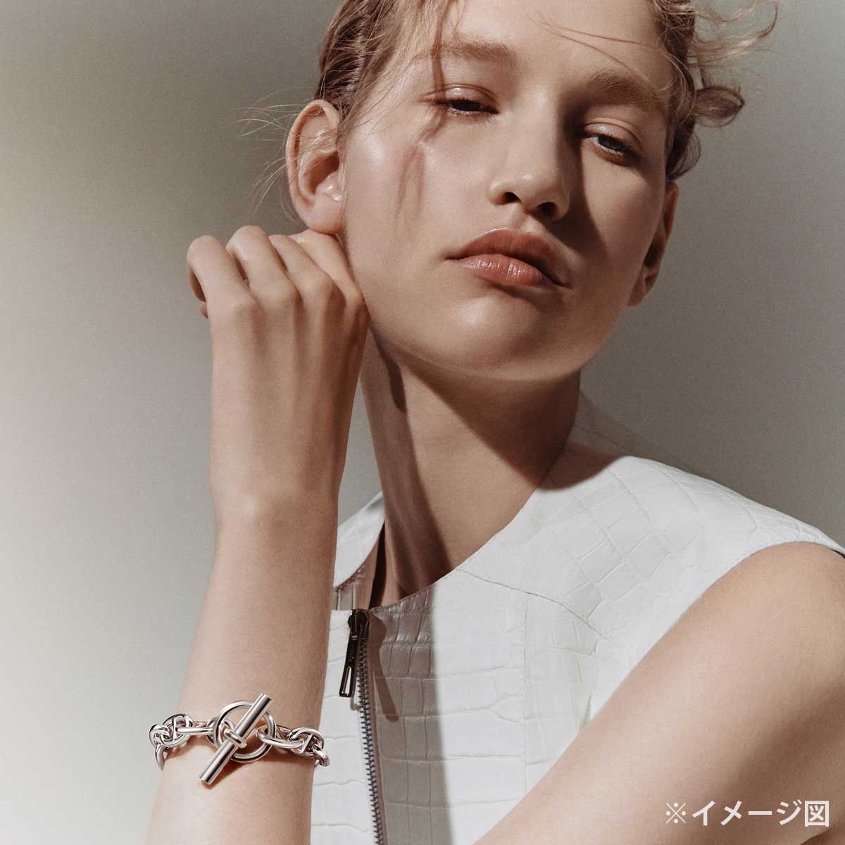 HERMES bracelet Chaine D'ancre GM 12 Links Silver Silver925 (SV925 Ag925)[BRAND NEW][Authentic]