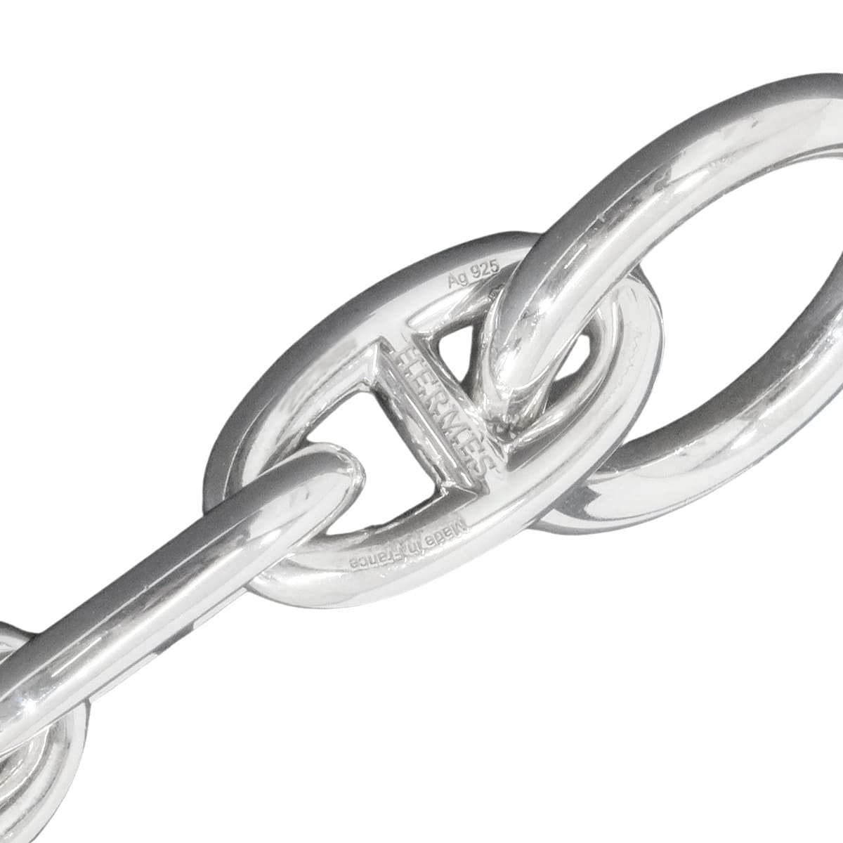 HERMES bracelet Chaine D'ancre GM 12 Links Silver Silver925 (SV925 Ag925)[BRAND NEW][Authentic]