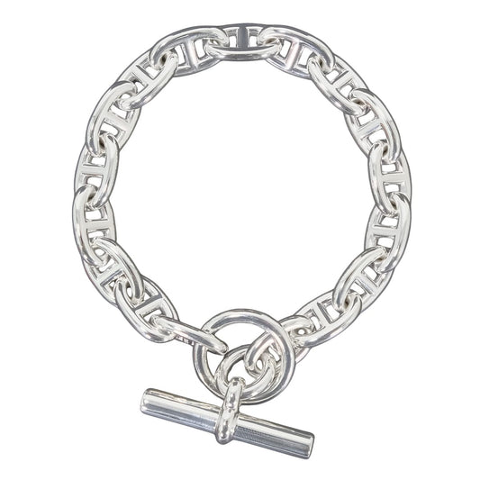 HERMES bracelet Chaine D'ancre MM 17 Links Silver Silver925 (SV925 Ag925)[BRAND NEW][Authentic]