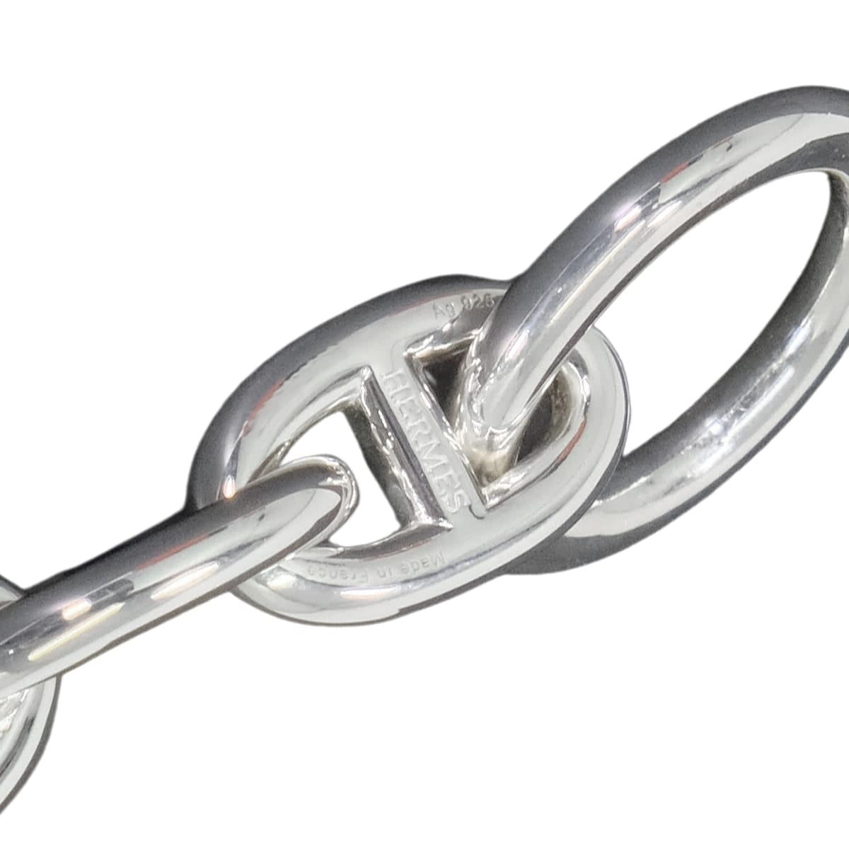 HERMES bracelet Chaine D'ancre MM 17 Links Silver Silver925 (SV925 Ag925)[BRAND NEW][Authentic]