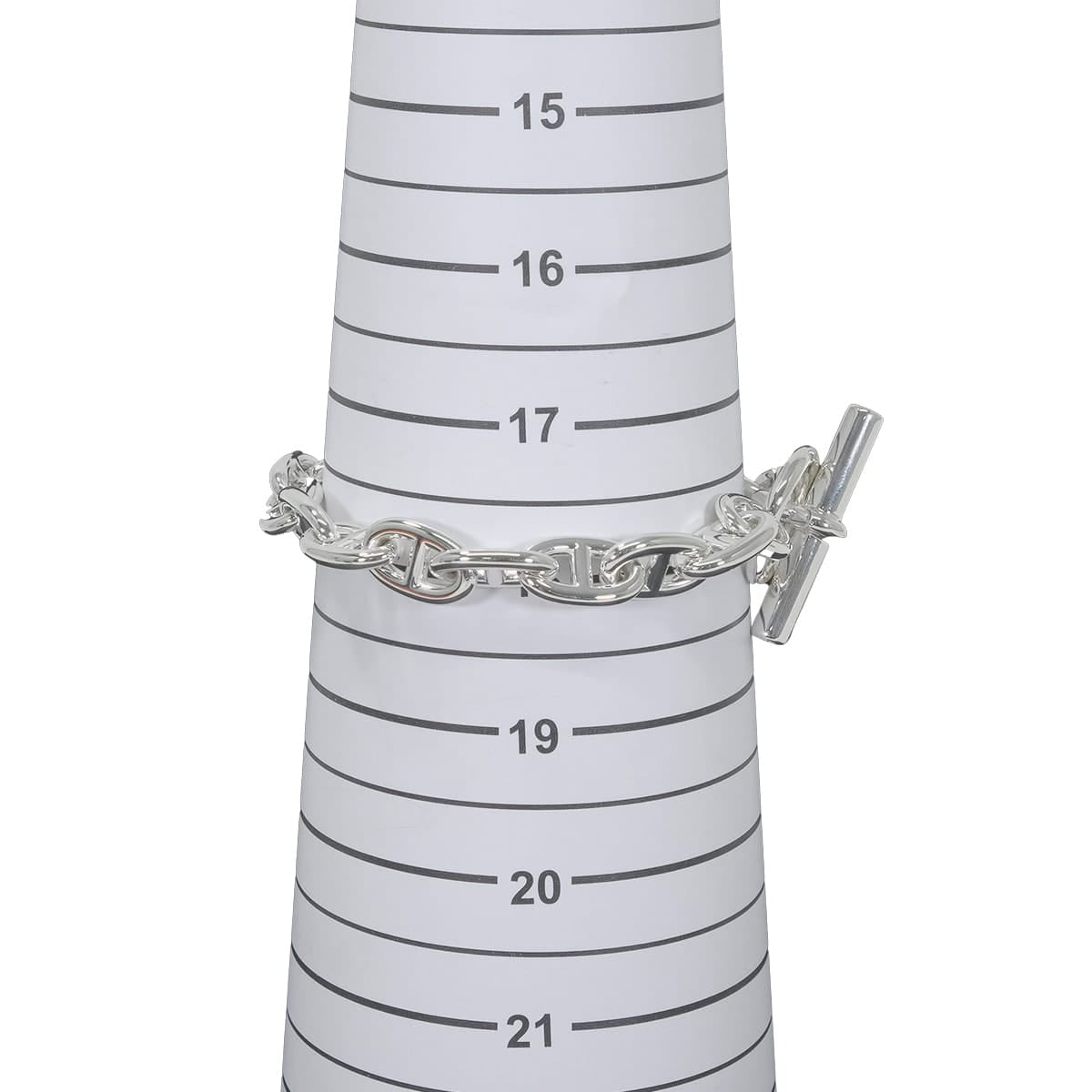 HERMES bracelet Chaine D'ancre MM 17 Links Silver Silver925 (SV925 Ag925)[BRAND NEW][Authentic]