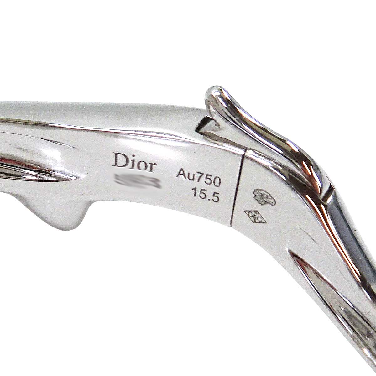 Dior bracelet Bois de Rose Silver K18WG/Diamond JBDR94063[EXCELLENT][Authentic]