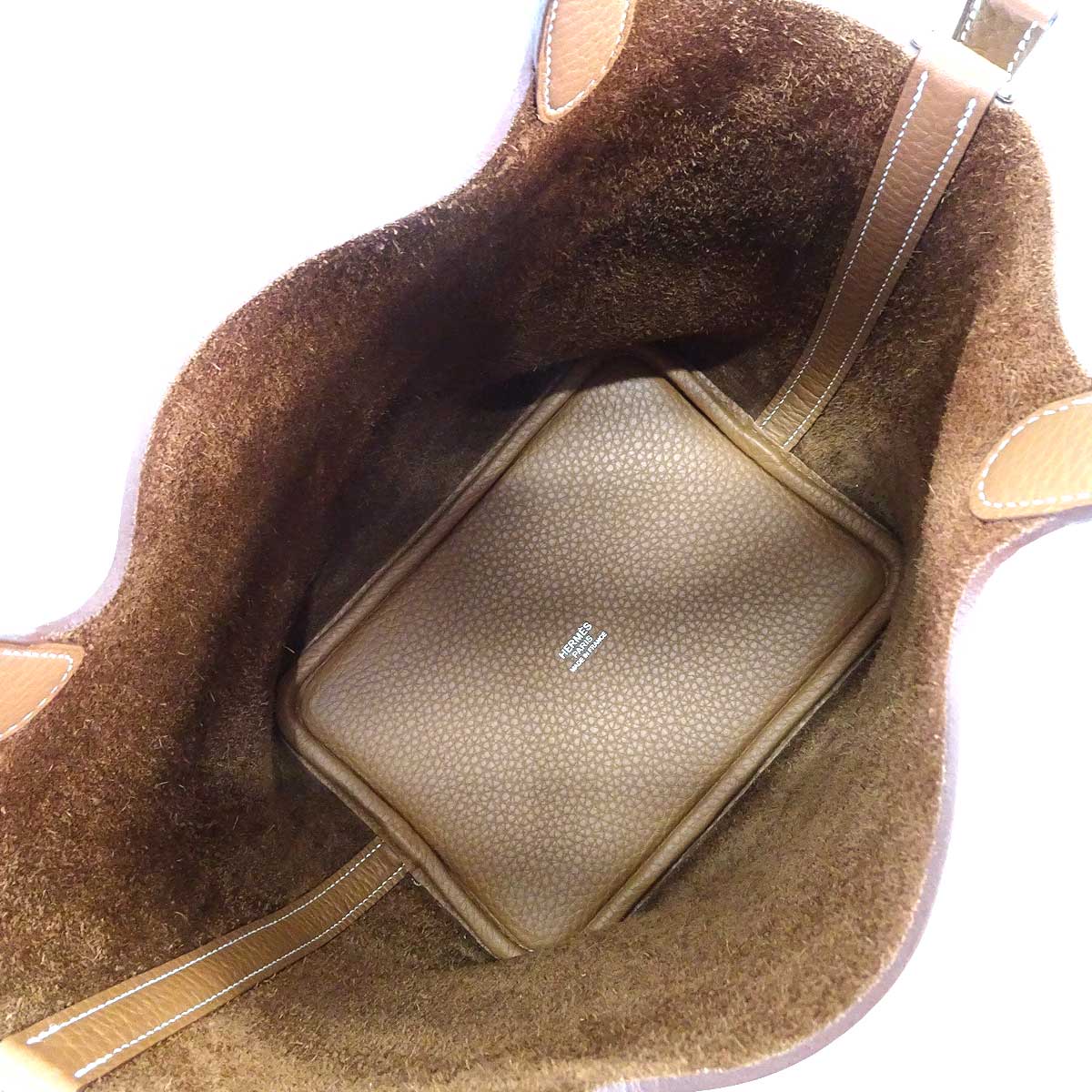 HERMES Handbag Picotin Lock 18 PM Gold Taurillon Clemence Silver HW Stamp G[BRAND NEW][Authentic]