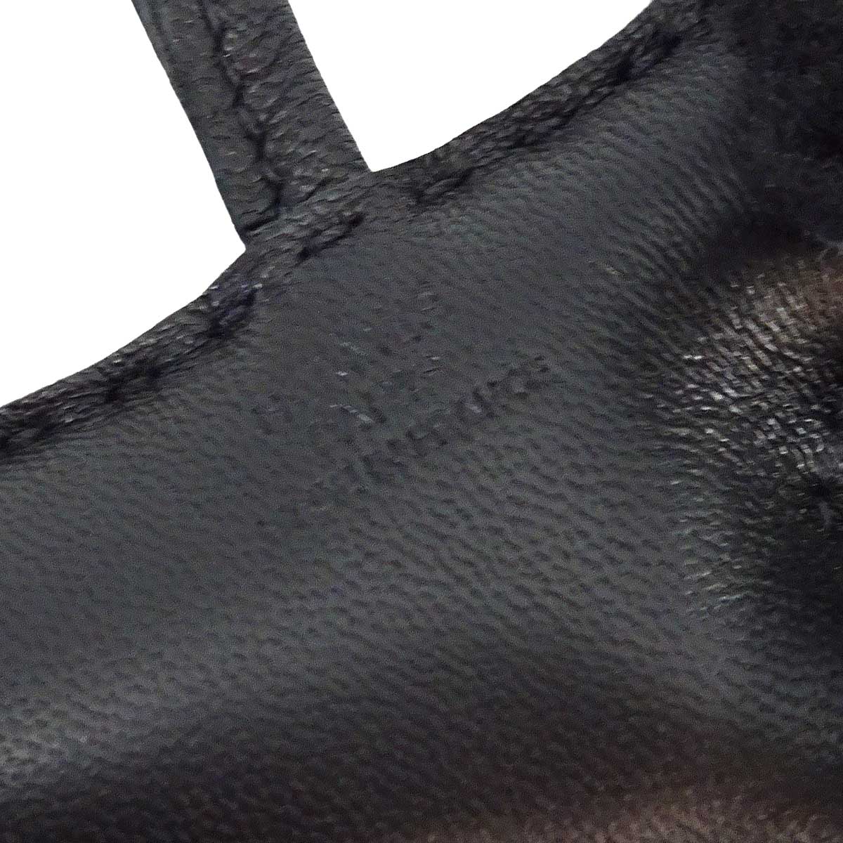 HERMES bag charm Buddy Dog SO BLACK Noir (Black) Agneau Milo/Mouton Stamp K[EXCELLENT][Authentic]