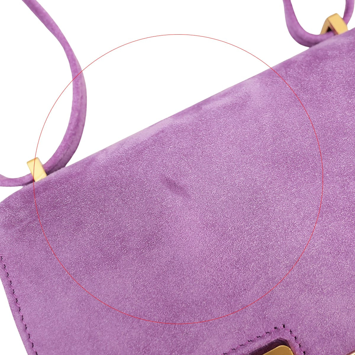 HERMES Shoulder bag Constance 3 18 Anemone Veau Doblis Gold HW Stamp Z[EXCELLENT][Authentic]