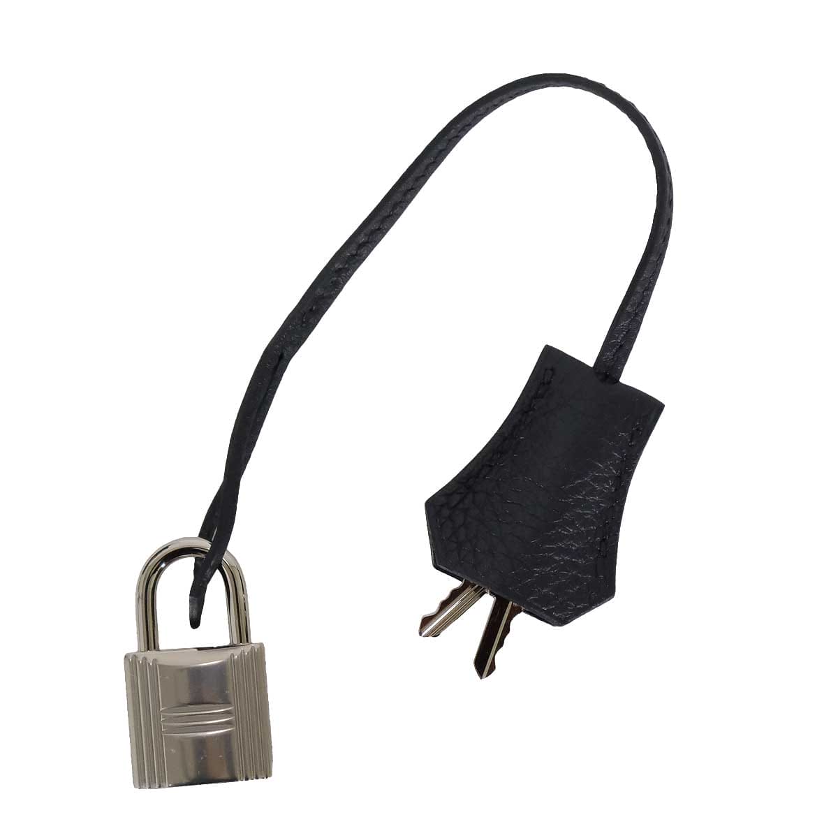 HERMES Shoulder bag Kelly Messenger 24 PM Noir (Black) Veau Togo Silver HW Stamp K[BRAND NEW][Authentic]