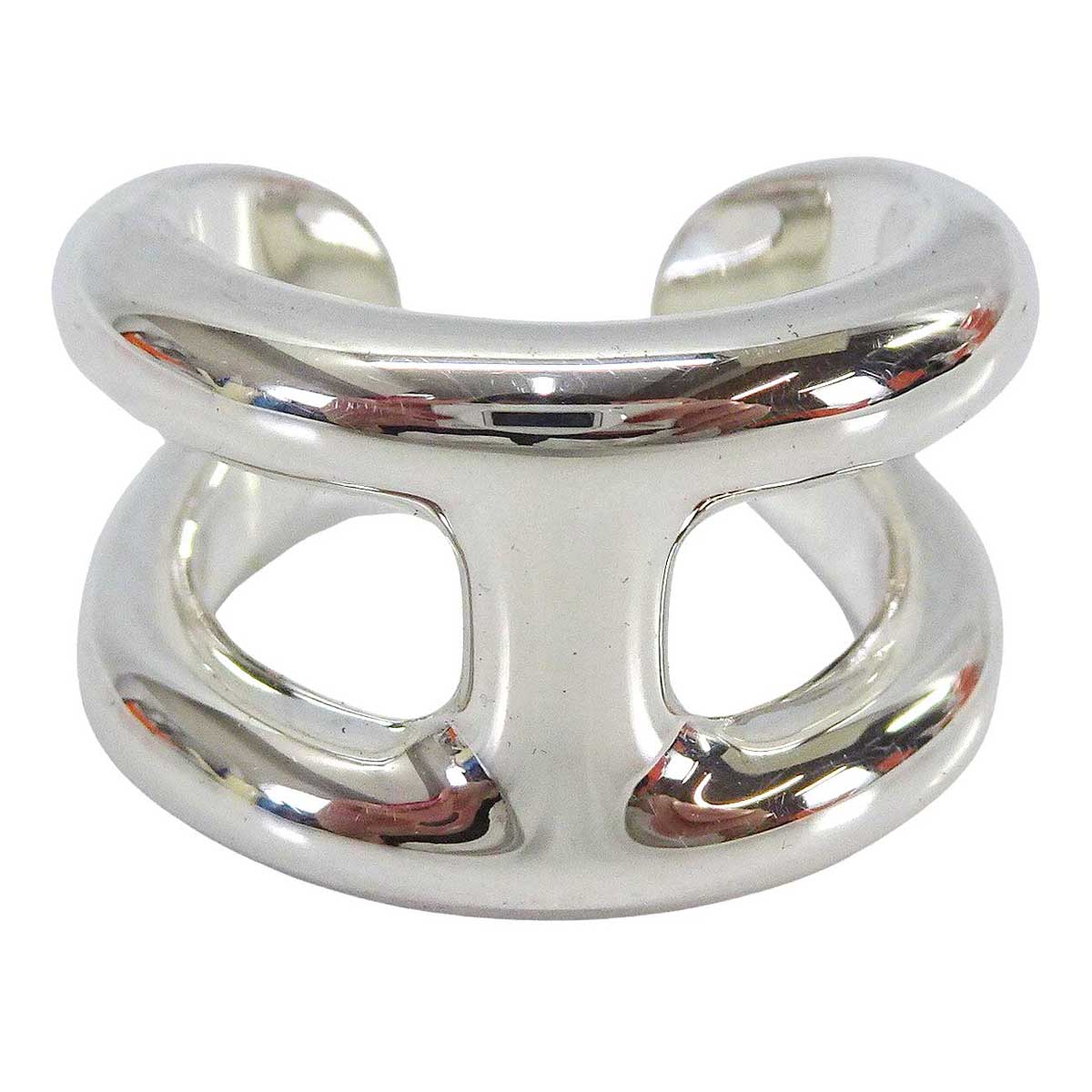 [Pre-loved] HERMES ring Osmose PM Silver925 (SV925 Ag925) #49[LIKE NEW][Authentic]