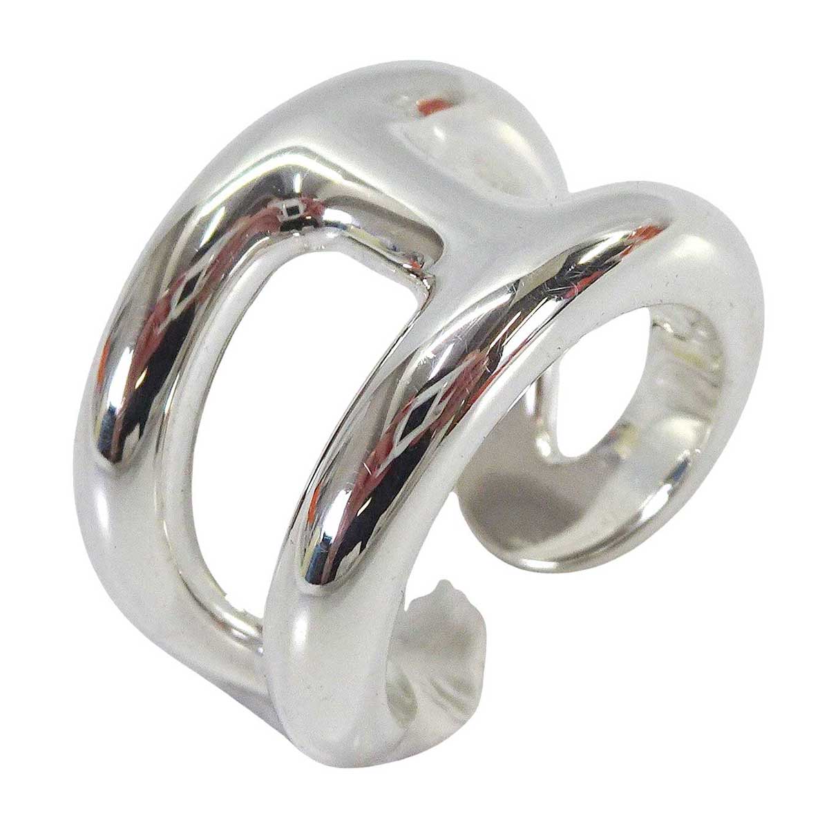 [Pre-loved] HERMES ring Osmose PM Silver925 (SV925 Ag925) #49[LIKE NEW][Authentic]