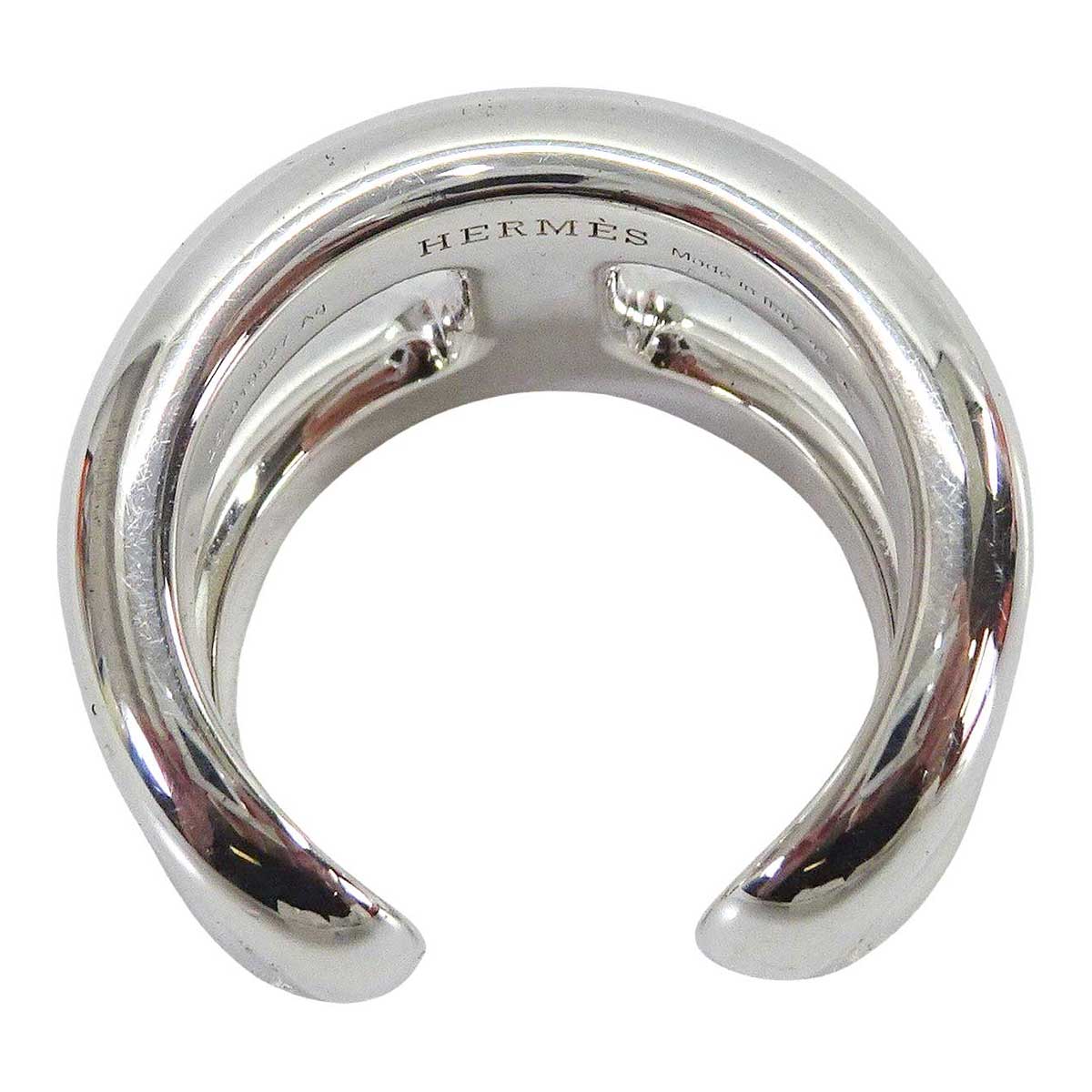 [Pre-loved] HERMES ring Osmose PM Silver925 (SV925 Ag925) #49[LIKE NEW][Authentic]