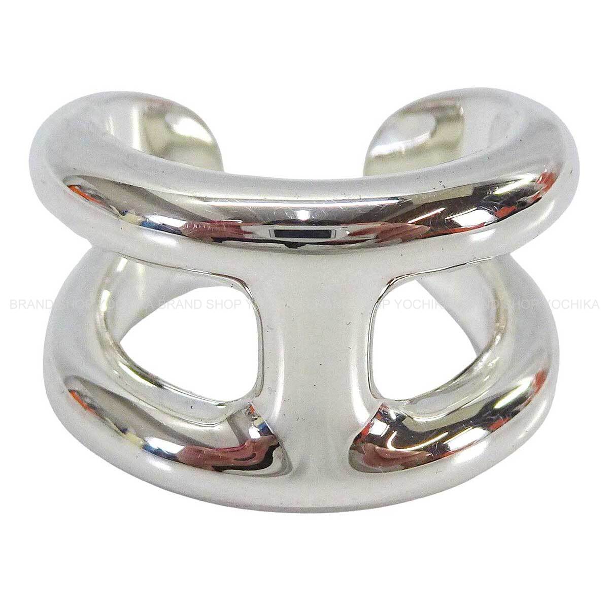 [Pre-loved] HERMES ring Osmose PM Silver925 (SV925 Ag925) #49[LIKE NEW][Authentic]