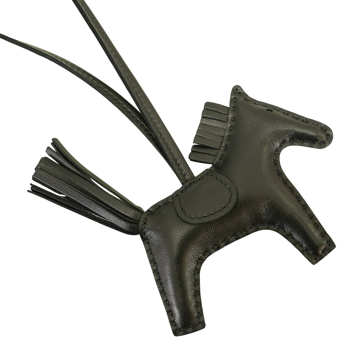 HERMES bag charm Rodeo PM SO BLACK Noir (Black) Agneau Milo Stamp K[BRAND NEW][Authentic]