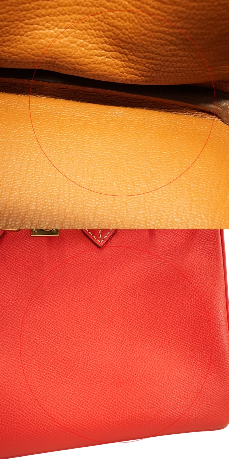 [Pre-loved] 2012SS HERMES Handbag Birkin25 Candy Rose Jaipur/Gold Veau Epsom Gold HW Stamp □P[USED A][Authentic]