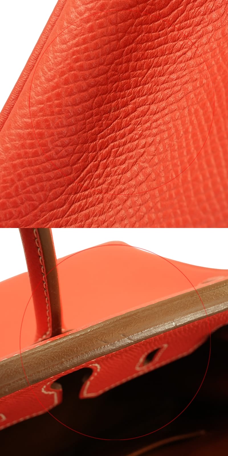 [Pre-loved] 2012SS HERMES Handbag Birkin25 Candy Rose Jaipur/Gold Veau Epsom Gold HW Stamp □P[USED A][Authentic]