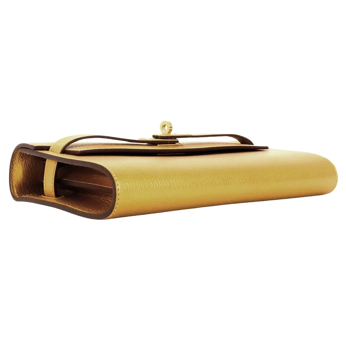 HERMES long wallet Kelly Wallet Long To Go New Dore (Metallic Gold) Chevre Chamkila Gold HW Stamp G[BRAND NEW][Authentic]