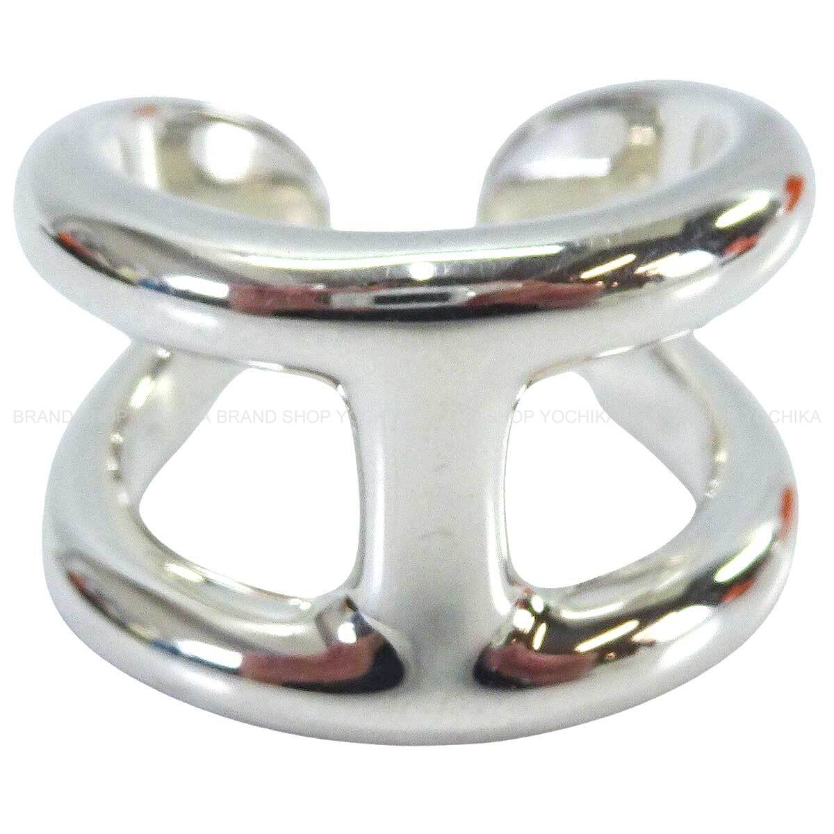 HERMES ring Osmose GM Silver Silver925 (SV925 Ag925) #63[BRAND NEW][Authentic]