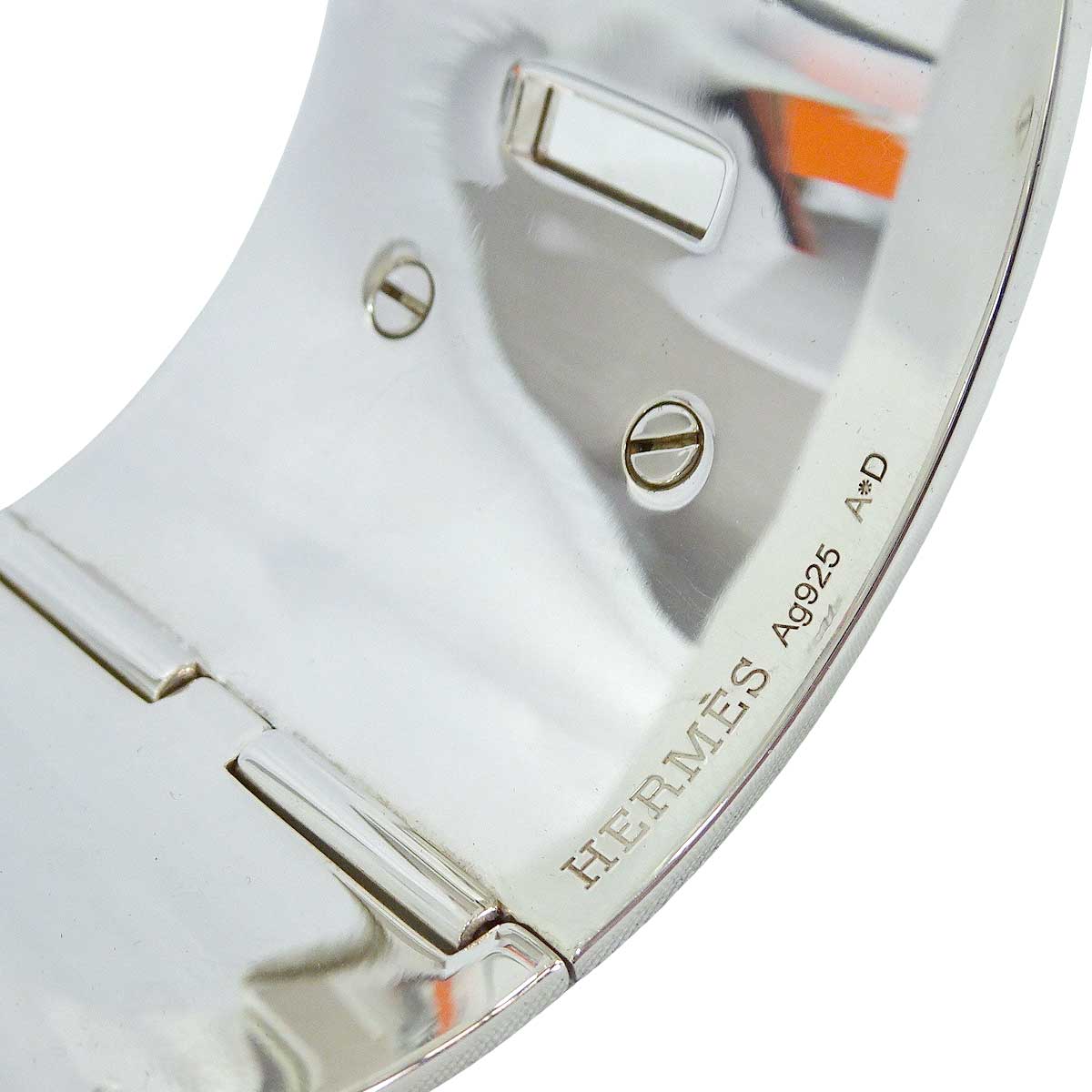 [Pre-loved] HERMES bangle COLLIER DE CHIEN Silver Silver925 (SV925 Ag925)[USED SA][Authentic]