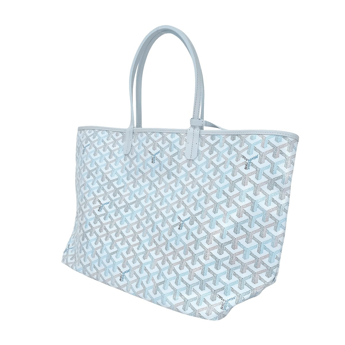 2026 Limited Edition Colour GOYARD tote bag SAINT LOUI PM MulticolorPolar Blue PVC coated canvas Silver HW[EXCELLENT][Authentic]