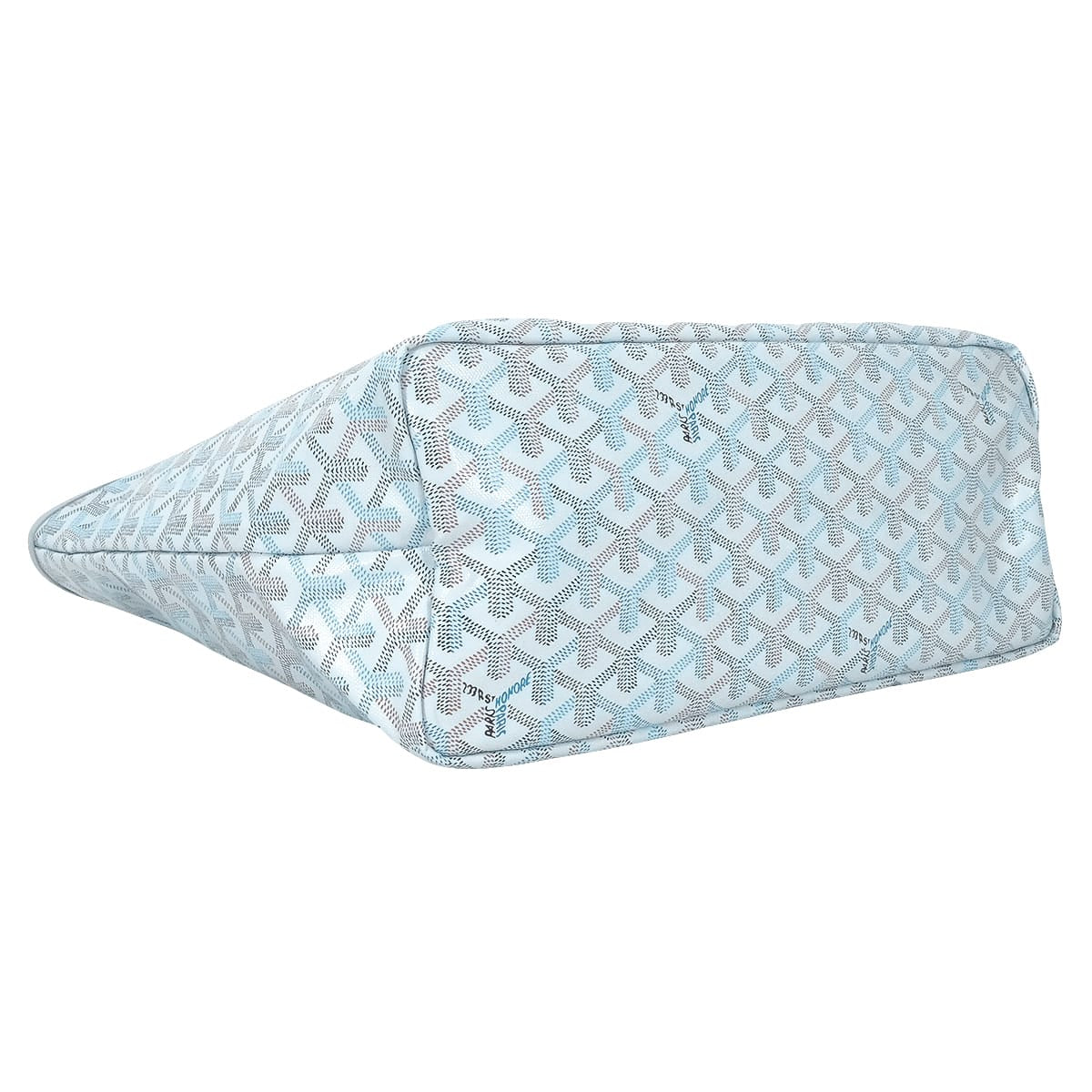 2026 Limited Edition Colour GOYARD tote bag SAINT LOUI PM MulticolorPolar Blue PVC coated canvas Silver HW[EXCELLENT][Authentic]