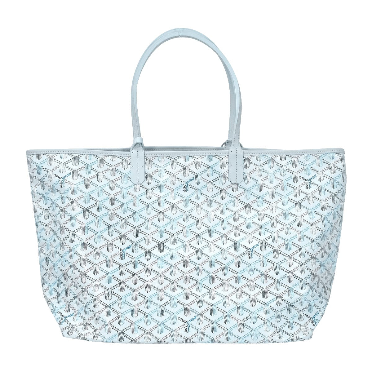 2026 Limited Edition Colour GOYARD tote bag SAINT LOUI PM MulticolorPolar Blue PVC coated canvas Silver HW[EXCELLENT][Authentic]
