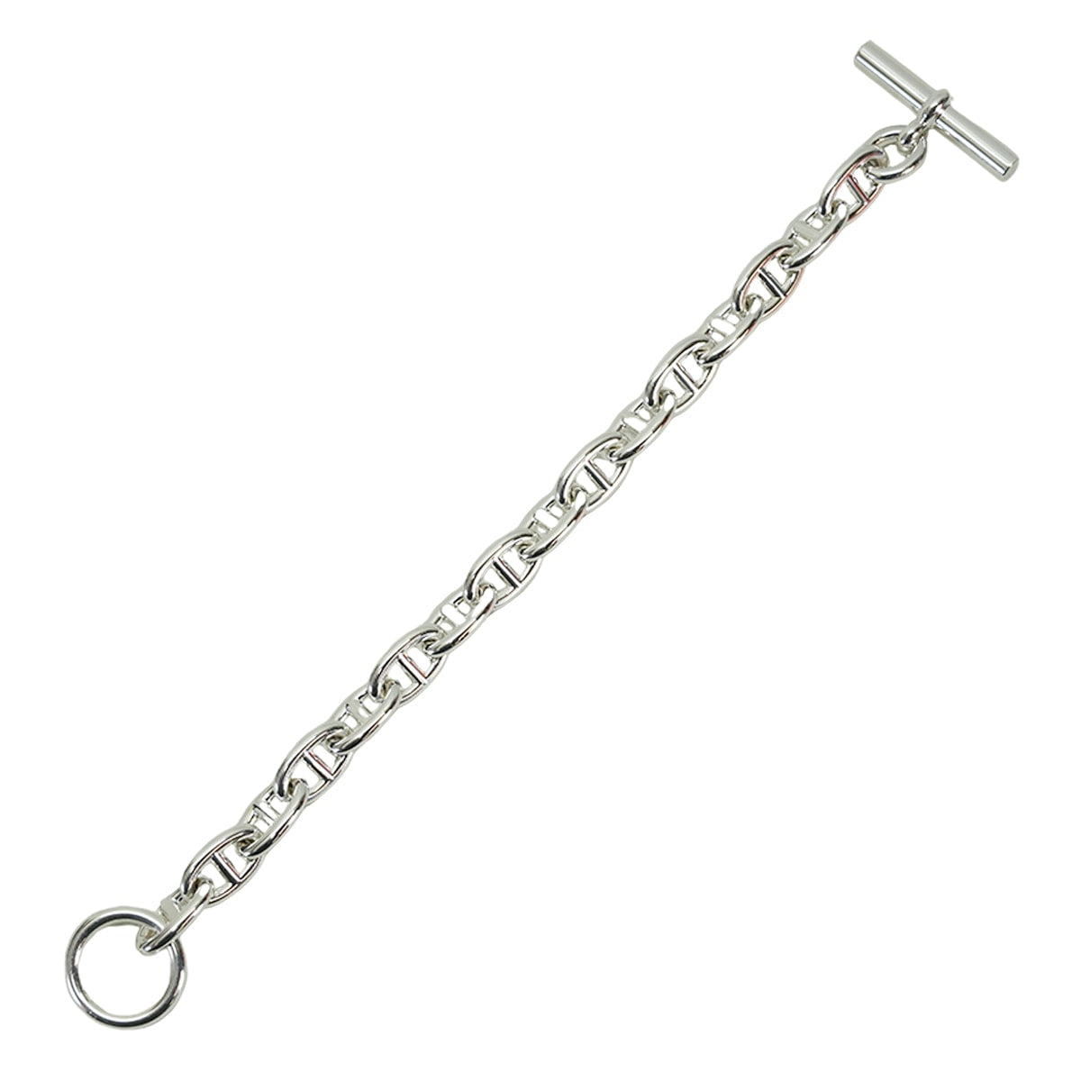 HERMES bracelet Chaine D'ancre MM 16 Links Silver Silver925 (SV925 Ag925)[BRAND NEW][Authentic]
