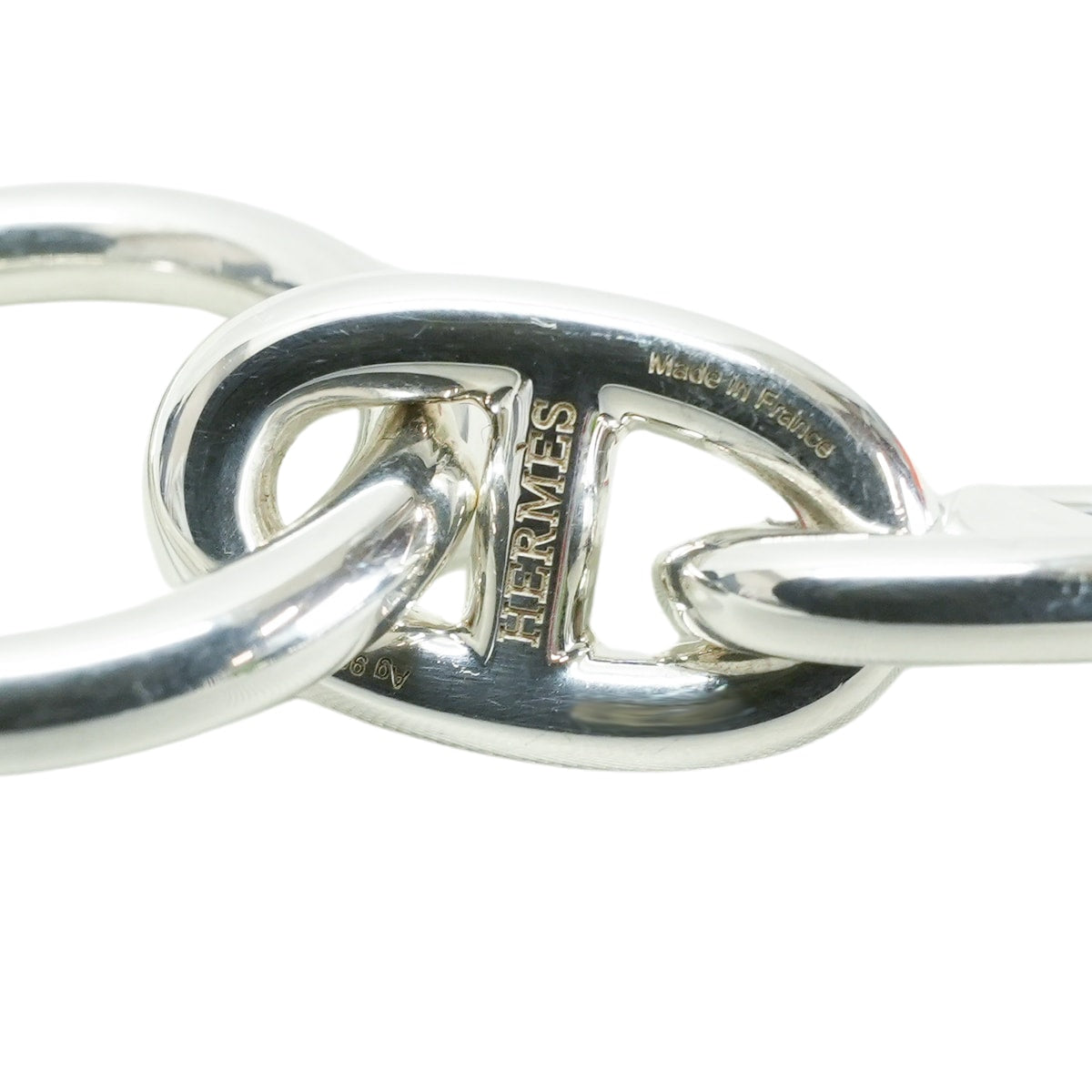 HERMES bracelet Chaine D'ancre MM 16 Links Silver Silver925 (SV925 Ag925)[BRAND NEW][Authentic]