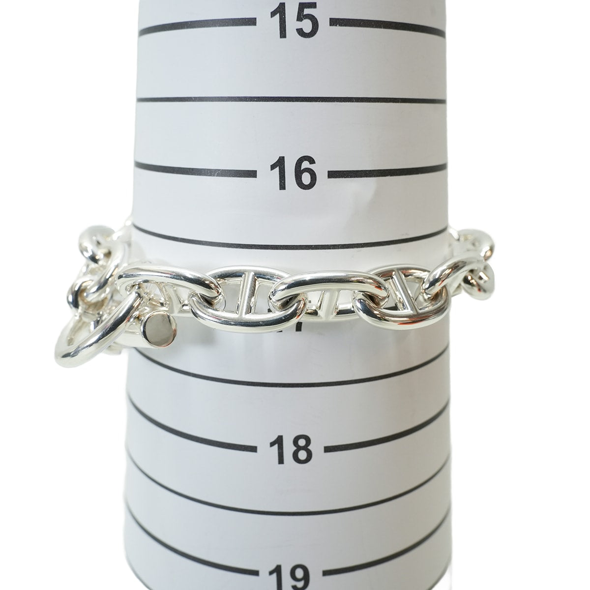 HERMES bracelet Chaine D'ancre MM 16 Links Silver Silver925 (SV925 Ag925)[BRAND NEW][Authentic]