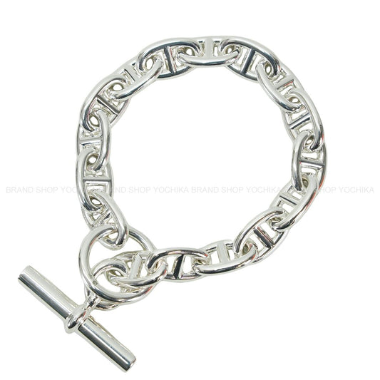 HERMES bracelet Chaine D'ancre MM 16 Links Silver Silver925 (SV925 Ag925)[BRAND NEW][Authentic]