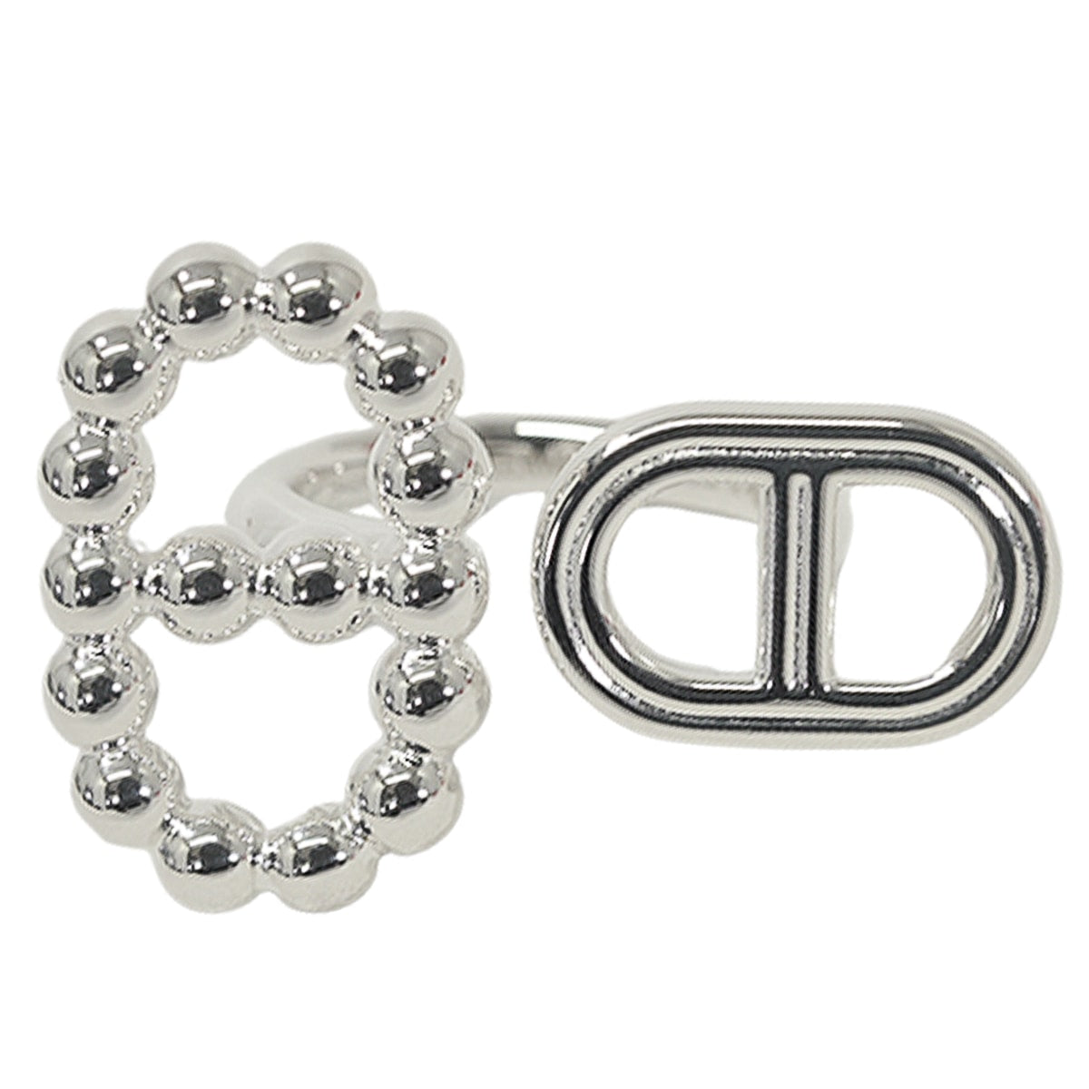 HERMES ring Chaine D'ancre Alea2 Silver Silver925 (SV925 Ag925) #52[BRAND NEW][Authentic]