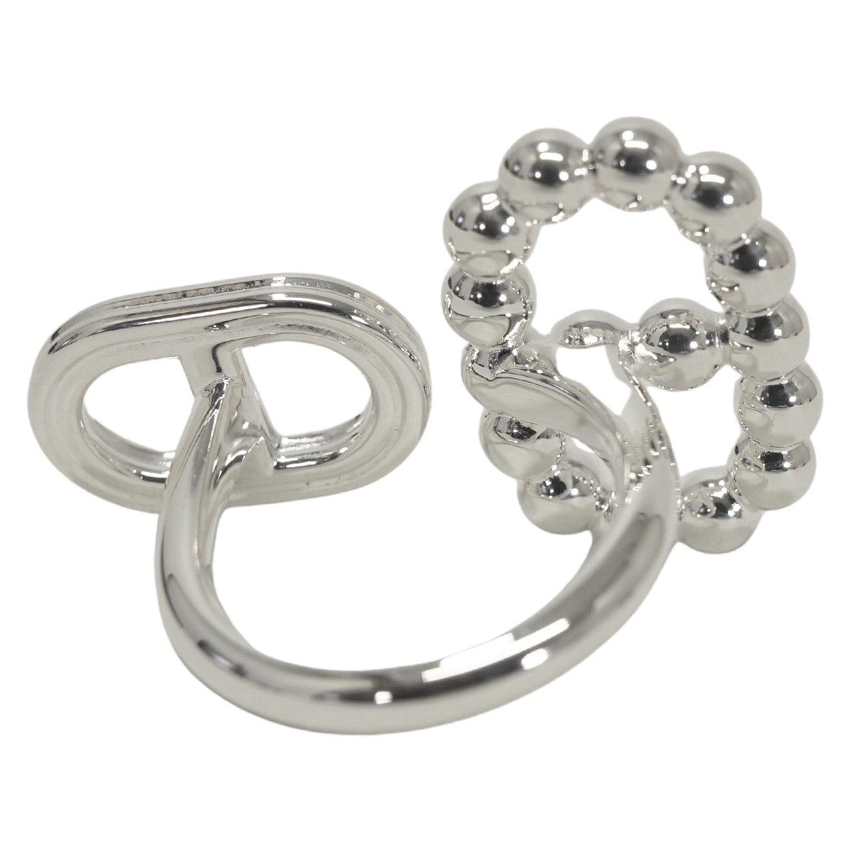HERMES ring Chaine D'ancre Alea2 Silver Silver925 (SV925 Ag925) #52[BRAND NEW][Authentic]