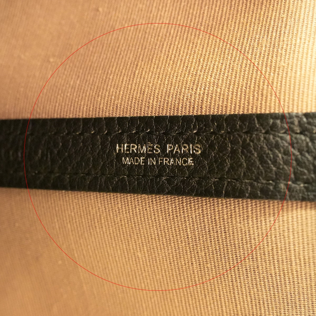 [Pre-loved] HERMES tote bag Garden Party 36 PM Trench/Noir (Black) Toile/Veau Negonda Silver HW Stamp C[USED SA][Authentic]