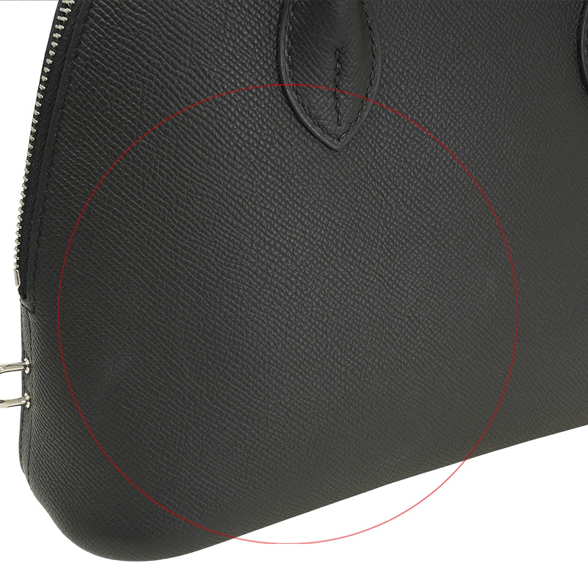 [Pre-loved] HERMES Shoulder bag Bolide1923 25 Noir (Black) Veau Epsom Silver HW Stamp B[LIKE NEW][Authentic]