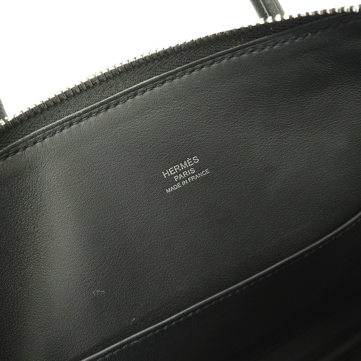 [Pre-loved] HERMES Shoulder bag Bolide1923 25 Noir (Black) Veau Epsom Silver HW Stamp B[LIKE NEW][Authentic]
