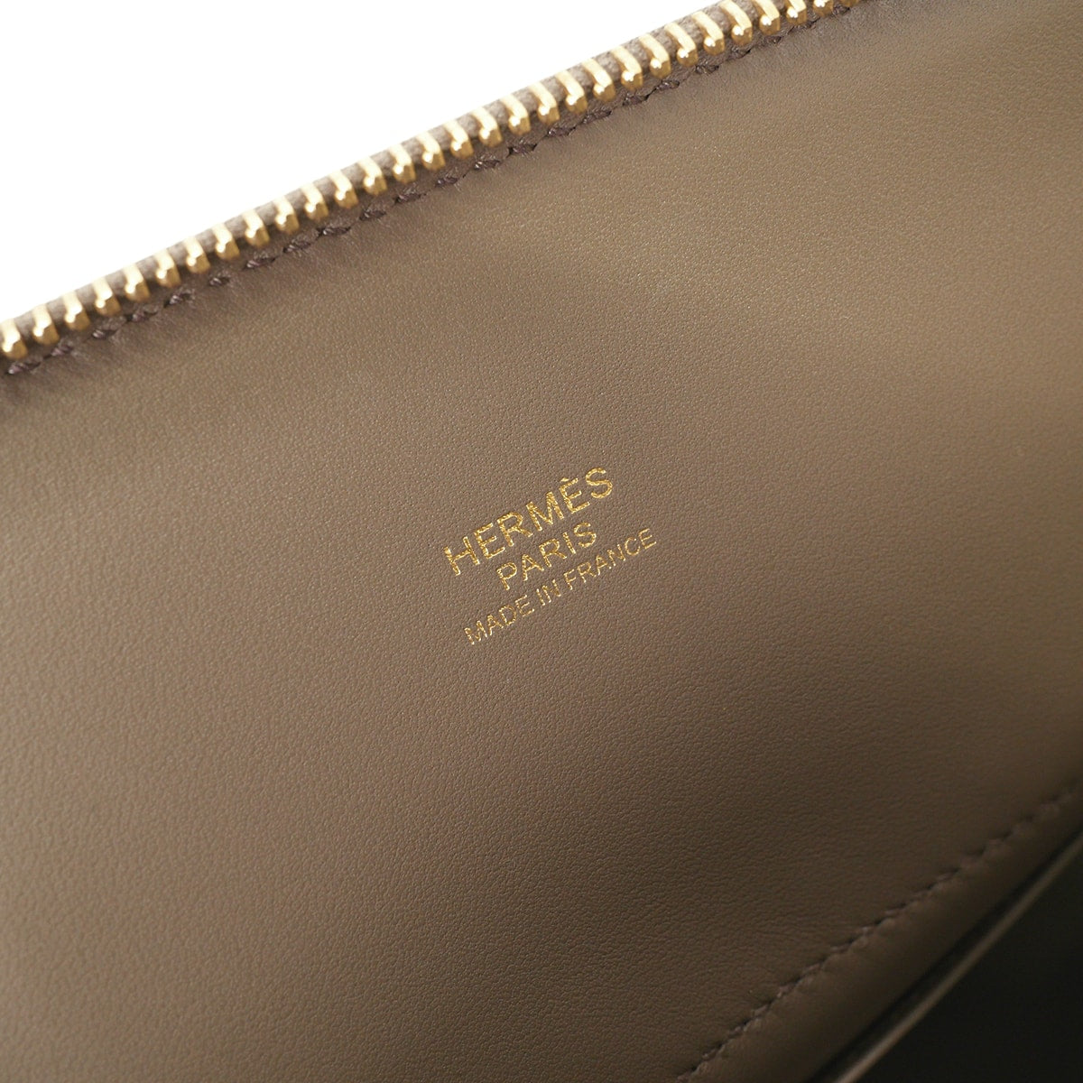 [Pre-loved] HERMES Shoulder bag Bolide27 Etain Veau Epsom Gold HW Stamp C[LIKE NEW][Authentic]