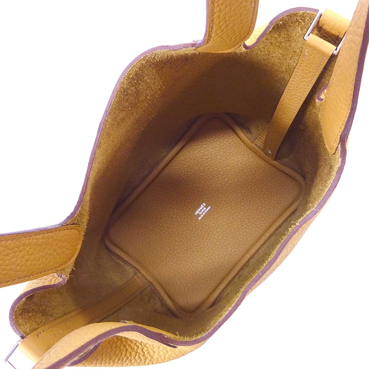 HERMES Handbag Picotin Lock 18 PM Biscuit Taurillon Clemence Silver HW Stamp K[BRAND NEW][Authentic]