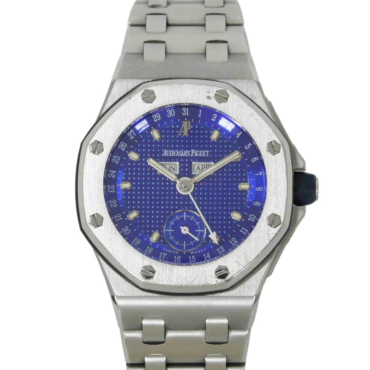 [Pre-loved] Nagano Olympics Commemorative Special Limited Edition AUDEMARS PIGUET Watches Royal Oak Offshore Daymour Nagano Alberto Tomba Blue Stainless steel 25887ST[LIKE NEW][Authentic]