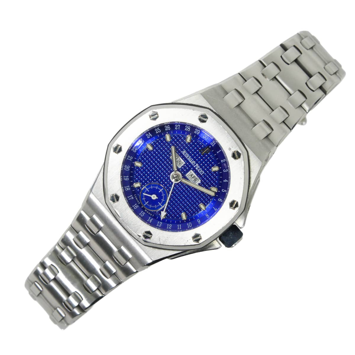 [Pre-loved] Nagano Olympics Commemorative Special Limited Edition AUDEMARS PIGUET Watches Royal Oak Offshore Daymour Nagano Alberto Tomba Blue Stainless steel 25887ST[LIKE NEW][Authentic]