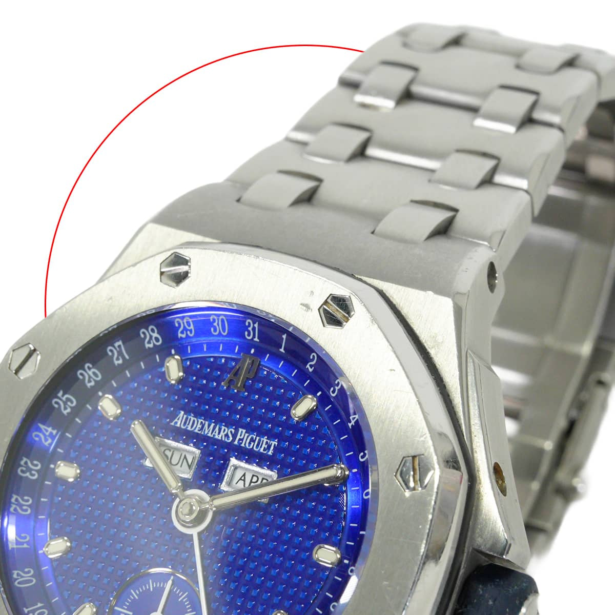 [Pre-loved] Nagano Olympics Commemorative Special Limited Edition AUDEMARS PIGUET Watches Royal Oak Offshore Daymour Nagano Alberto Tomba Blue Stainless steel 25887ST[LIKE NEW][Authentic]